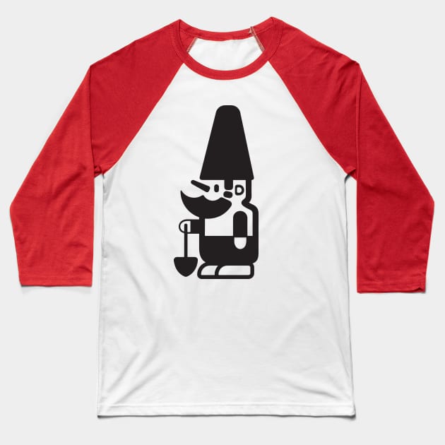 Gnome Baseball T-Shirt by Clairedsntlaugh